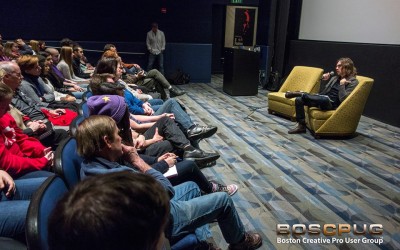 January 30 BOSCPUG: Editor Crispin Struthers (AMERICAN HUSTLE) and Zero VFX