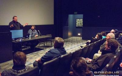 Image Highlights from Tuesday, November 18th BOSCPUG Featuring Avid & Barry Frechette