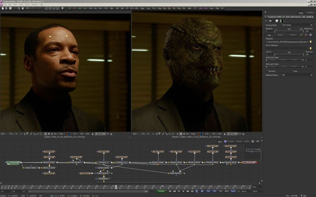 Inhance Digital Uses Blackmagic Design Fusion Studio for VFX on “Grimm”