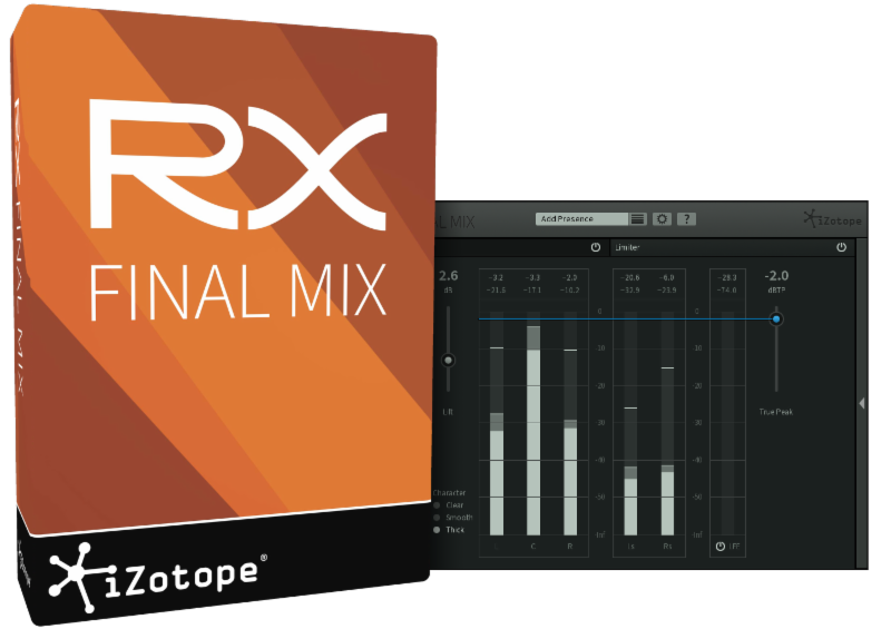 iZotope Releases RX Final Mix: New Plug-in Brings Sonic Impact and Tonal Balance to Any Mix