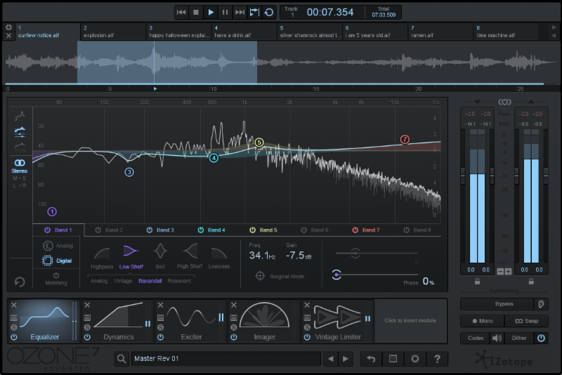 iZotope Announces “Music Production Bundle” Featuring the All-New Ozone 7 Advanced