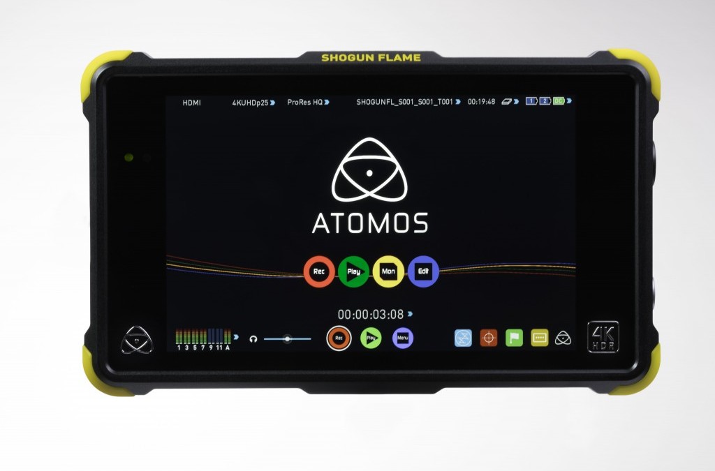 Atomos Announce Ninja Flame, Shogun Flame High Brightness 4K HDR Monitor/Recorders