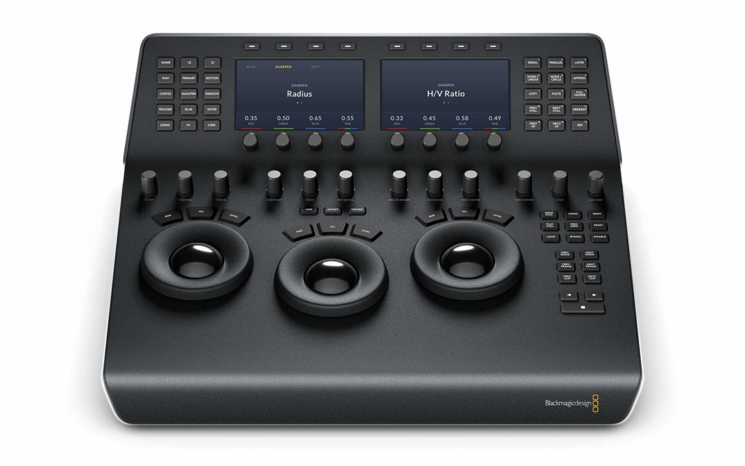 Blackmagic Design Announces Innovative New Control Panels for DaVinci Resolve