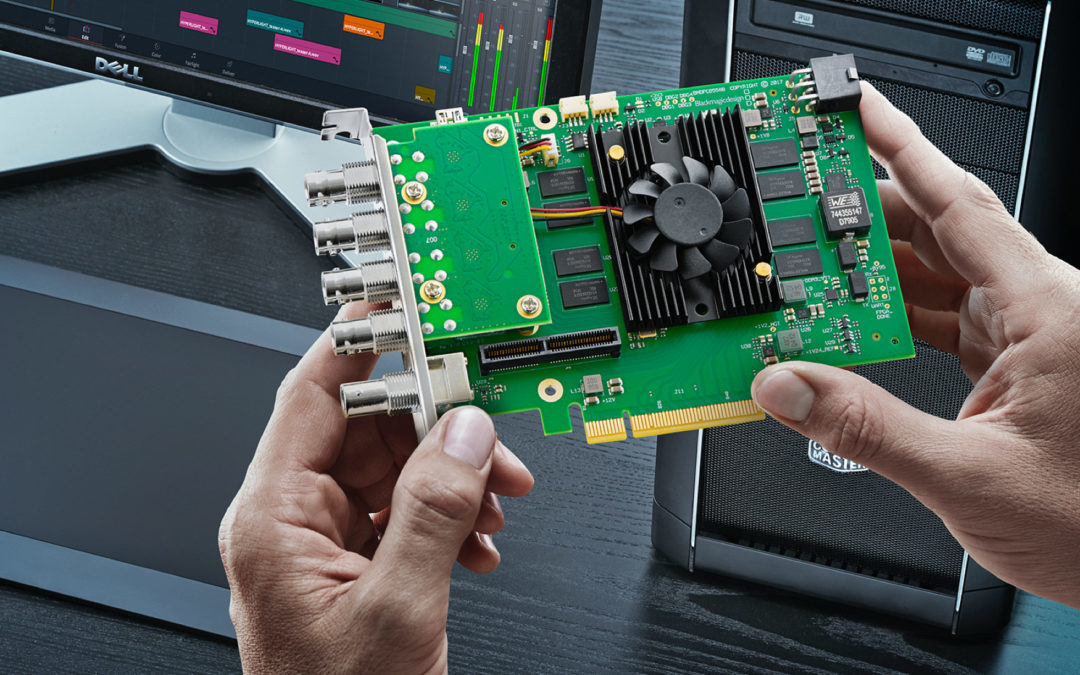 Blackmagic Design Announces Major Update for DeckLink 8K Pro