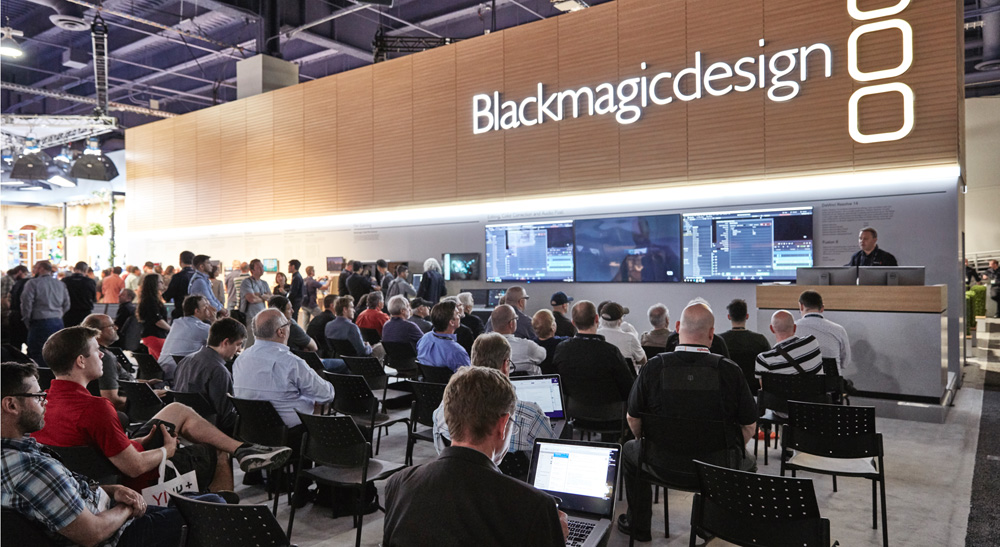 Blackmagic Design Announces NAB 2019 Customer Booth Speakers