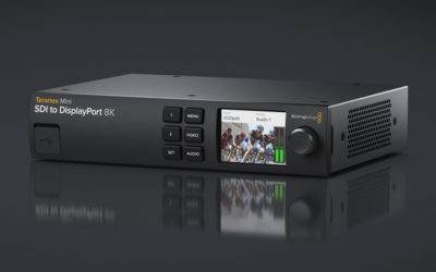 Blackmagic Design Announces New Teranex Mini SDI to DisplayPort 8K HDR