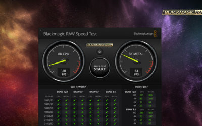 Blackmagic Design Announces Blackmagic RAW Speed Test