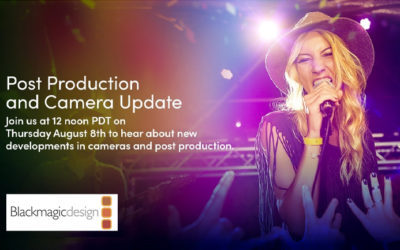 Blackmagic Design Announces Product Update Live Stream for Thursday, August 8, 2019