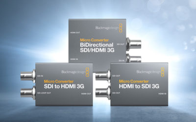 Blackmagic Design Announces New Micro Converter 3G Models