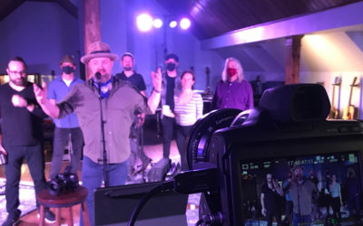 The John Driskell Hopkins Band Live Streams Lonesome High Album Launch Concert with Pocket Cinema Camera 6K Pro and ATEM Mini Extreme ISO