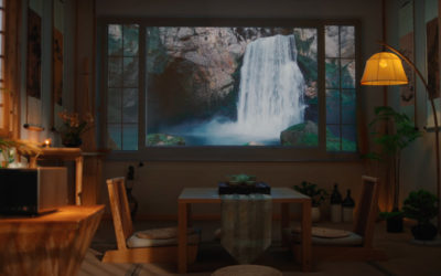 Media Storm Produces Realistic Fake Window Videos for Projector Maker XGIMI with URSA Mini Pro 12K